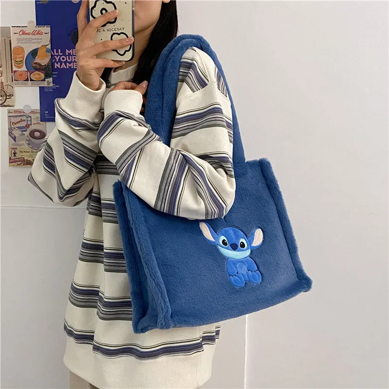Women's Plush Clow Make-up Cute Birthday Bags