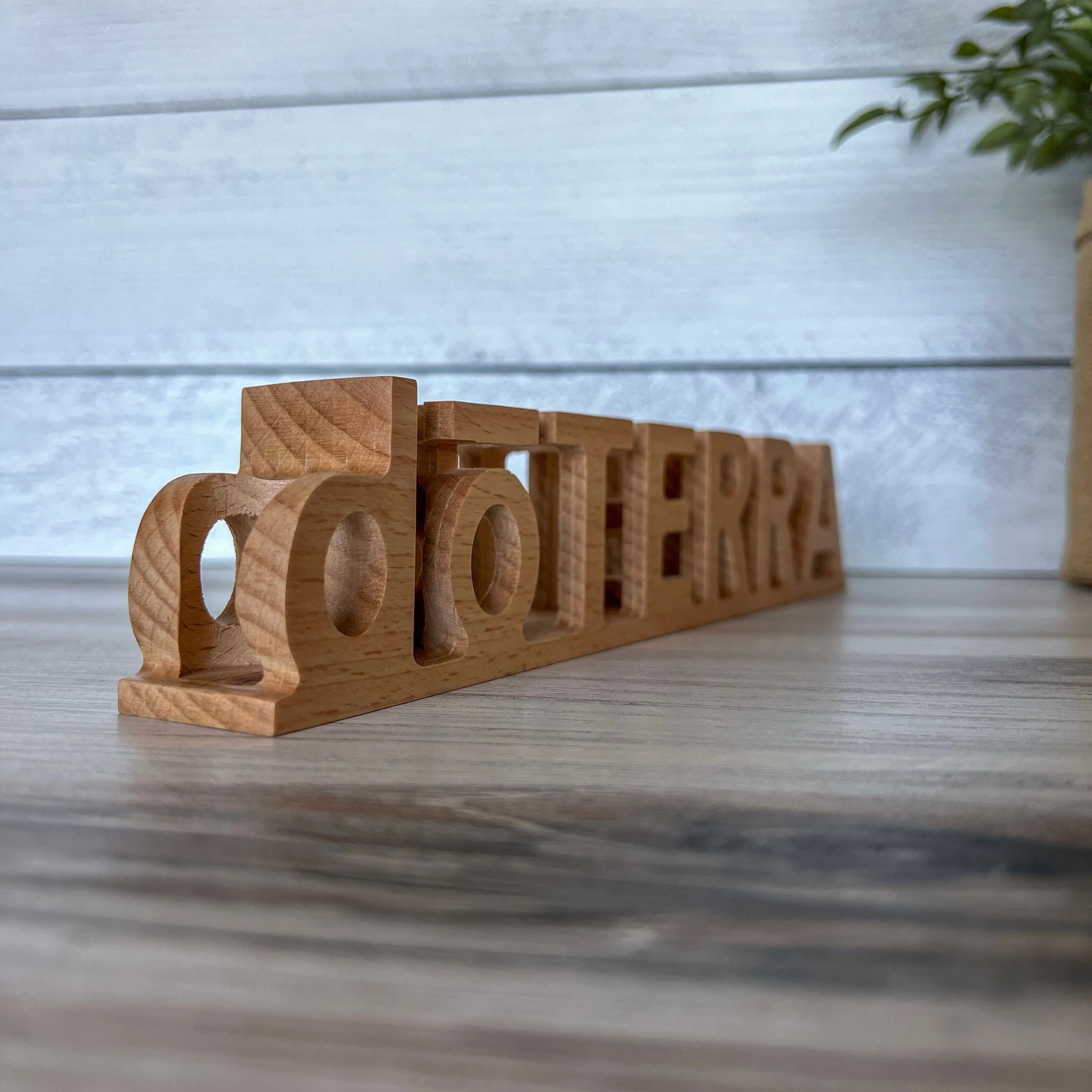 Wooden doTERRA Roller Bottle Display