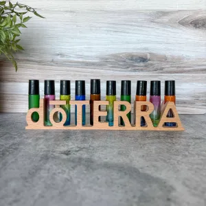Wooden doTERRA Roller Bottle Display