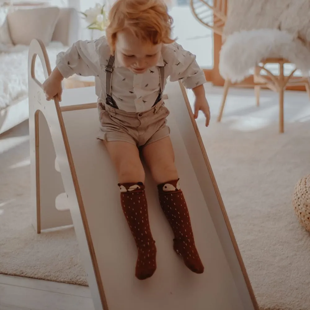 Wooden Indoor Slide for Kids By MeowBaby