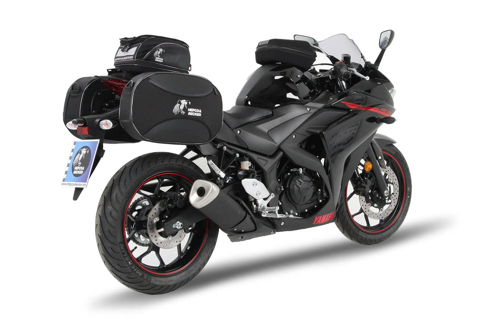 Yamaha YZF R3 Sidecases Carrier - C-Bow 2015-)