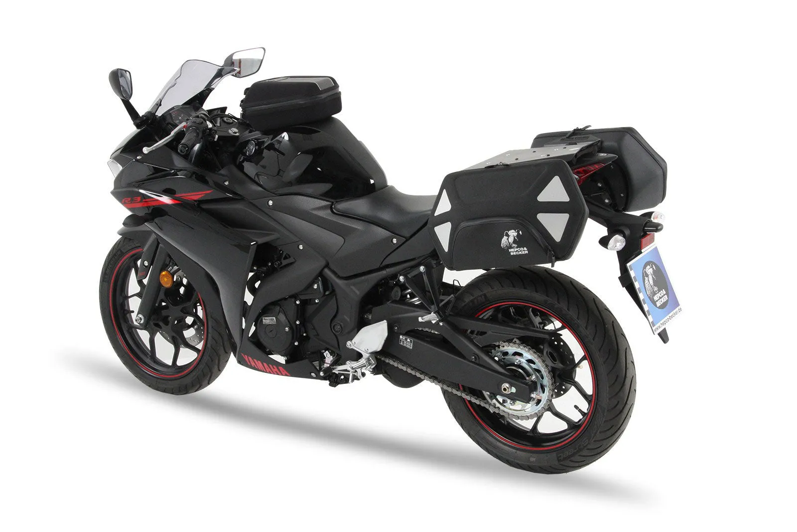 Yamaha YZF R3 Sidecases Carrier - C-Bow 2015-)